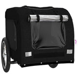 Black Oxford and Iron Animal Bike Trailer