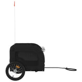 Black Oxford and Iron Animal Bike Trailer