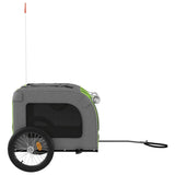 Green and Gray Oxford and Iron Animal Bike Trailer