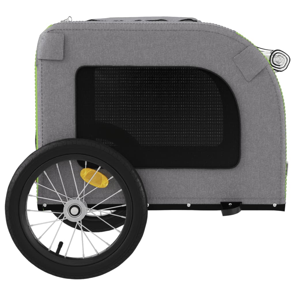 Green and Gray Oxford and Iron Animal Bike Trailer