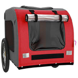 Red and Gray Oxford and Iron Animal Bike Trailer