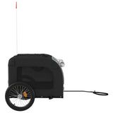 Gray and Black Oxford and Iron Animal Bike Trailer