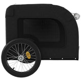 Gray and Black Oxford and Iron Animal Bike Trailer