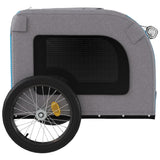 Blue and Gray Oxford and Iron Animal Bike Trailer