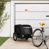 Black Oxford and Iron Animal Bike Trailer