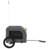 Green and Gray Oxford and Iron Animal Bike Trailer