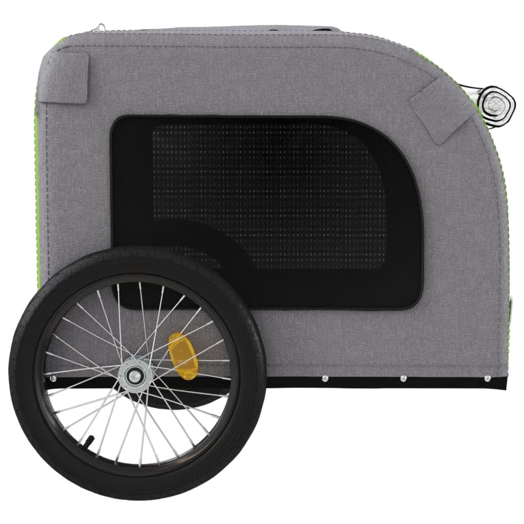 Green and Gray Oxford and Iron Animal Bike Trailer