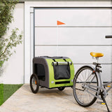 Green and Gray Oxford and Iron Animal Bike Trailer