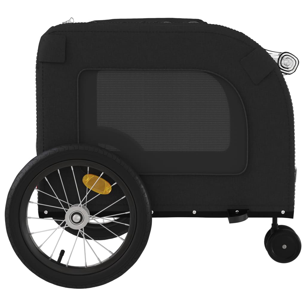 Black Oxford and Iron Animal Bike Trailer