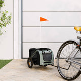 Gray and Black Oxford and Iron Animal Bike Trailer