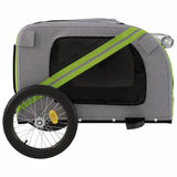 Green and Gray Oxford and Iron Animal Bike Trailer