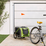 Green and Gray Oxford and Iron Animal Bike Trailer