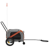 Orange and Black Oxford and Iron Animal Bike Trailer