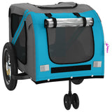 Blue and Black Oxford and Iron Animal Bike Trailer