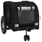 Black Oxford and Iron Animal Bike Trailer