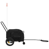 Black Oxford and Iron Animal Bike Trailer