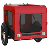 Red and Black Oxford and Iron Animal Bike Trailer