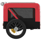 Red and Black Oxford and Iron Animal Bike Trailer