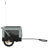 Gray and Black Oxford and Iron Animal Bike Trailer