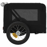 Black Oxford and Iron Animal Bike Trailer