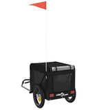 Black Oxford and Iron Animal Bike Trailer