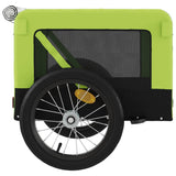 Green and Black Oxford and Iron Animal Bike Trailer