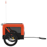 Orange and Black Oxford and Iron Animal Bike Trailer