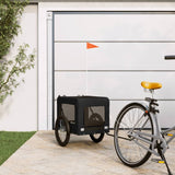 Black Oxford and Iron Animal Bike Trailer