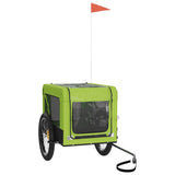 Green and Black Oxford and Iron Animal Bike Trailer