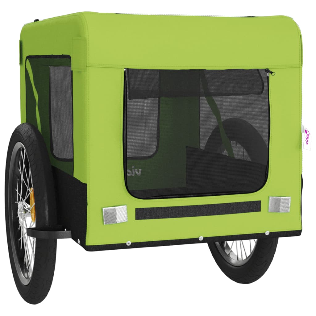 Green and Black Oxford and Iron Animal Bike Trailer