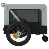 Gray and Black Oxford and Iron Animal Bike Trailer