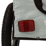 Gray and Black Oxford and Iron Animal Bike Trailer