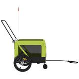 Green and Black Oxford and Iron Animal Bike Trailer