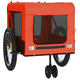 Orange and Black Oxford and Iron Animal Bike Trailer