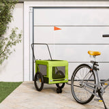 Green and Black Oxford and Iron Animal Bike Trailer