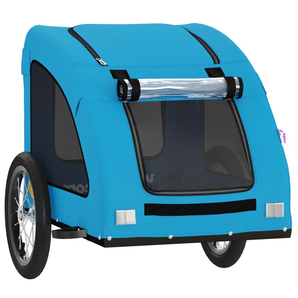 Oxford Blue and Iron Animal Bike Trailer