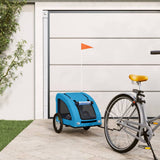 Oxford Blue and Iron Animal Bike Trailer