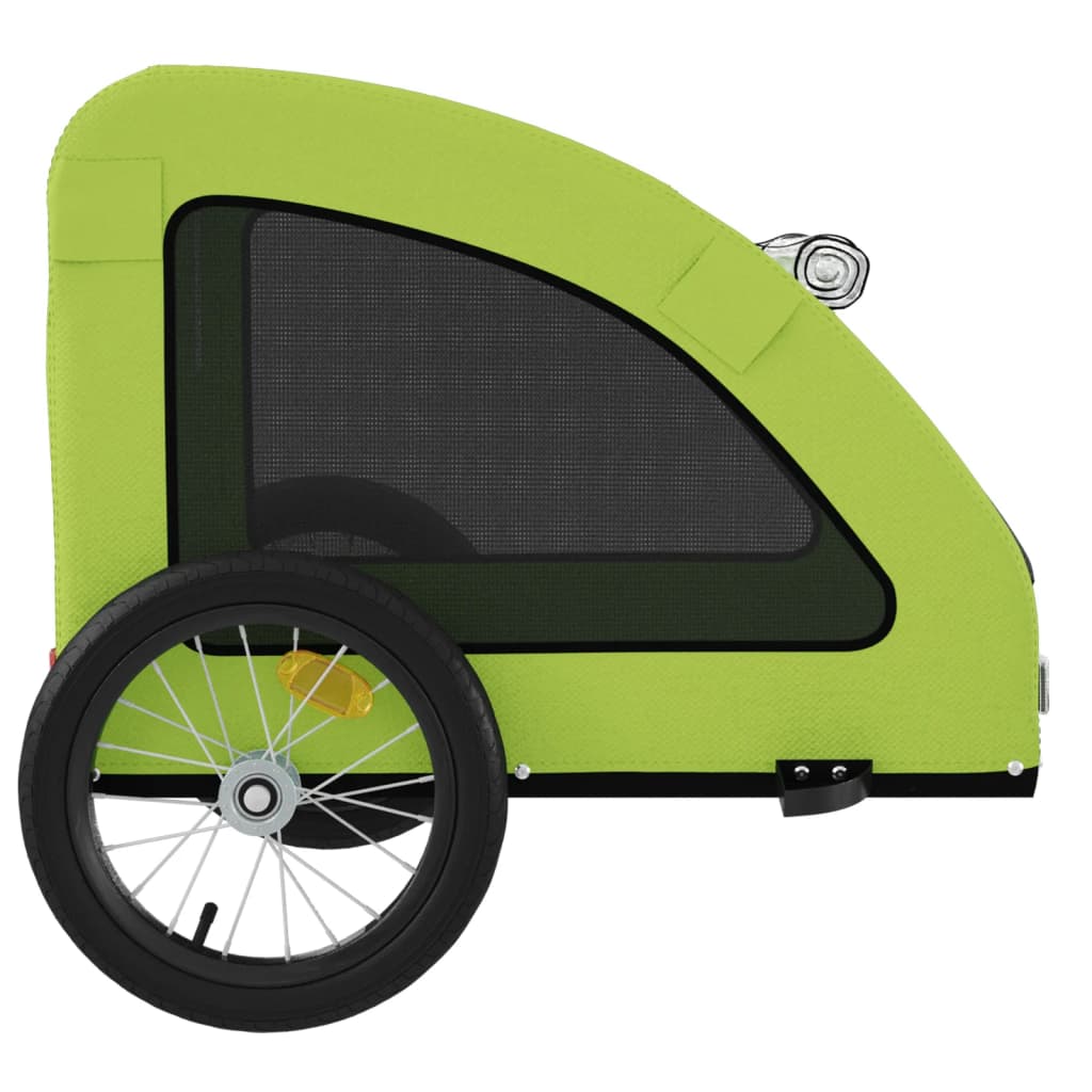 Oxford Green and Iron Animal Bike Trailer