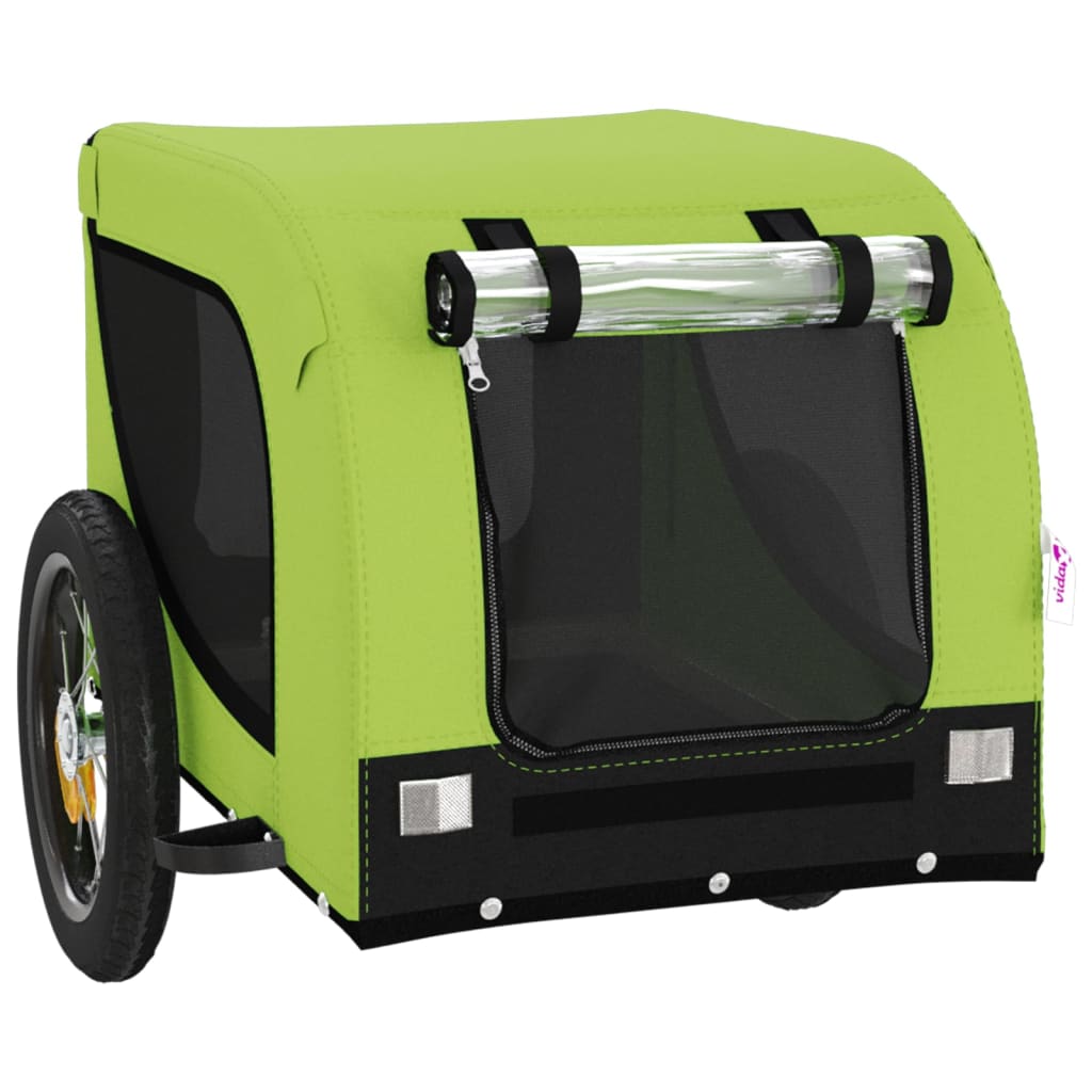 Green and Black Oxford and Iron Animal Bike Trailer