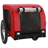 Red and Black Oxford and Iron Animal Bike Trailer