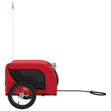 Red and Black Oxford and Iron Animal Bike Trailer