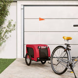 Red and Black Oxford and Iron Animal Bike Trailer