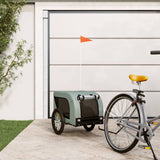 Gray and Black Oxford and Iron Animal Bike Trailer