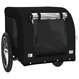 Black Oxford and Iron Animal Bike Trailer