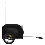 Black Oxford and Iron Animal Bike Trailer