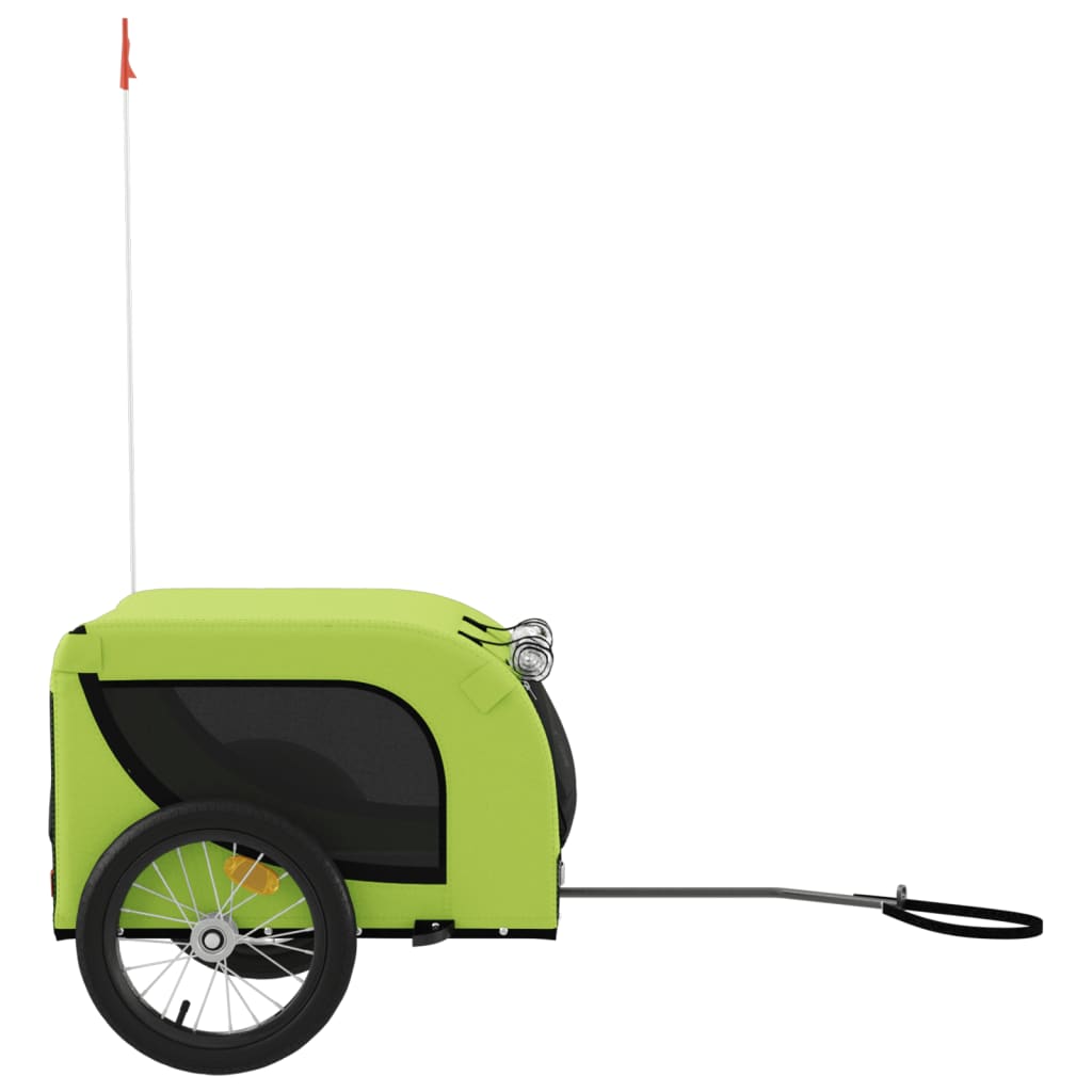 Green and Black Oxford and Iron Animal Bike Trailer