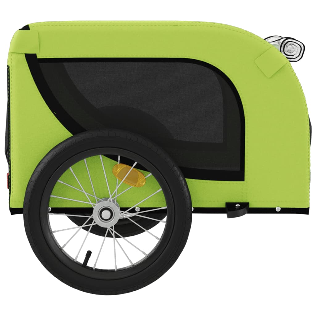 Green and Black Oxford and Iron Animal Bike Trailer