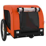 Orange and Black Oxford and Iron Animal Bike Trailer