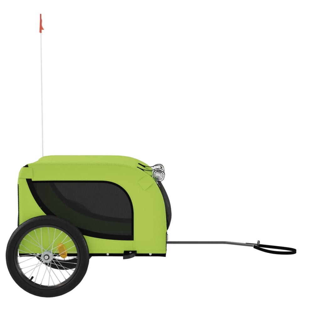 Green and Black Oxford and Iron Animal Bike Trailer