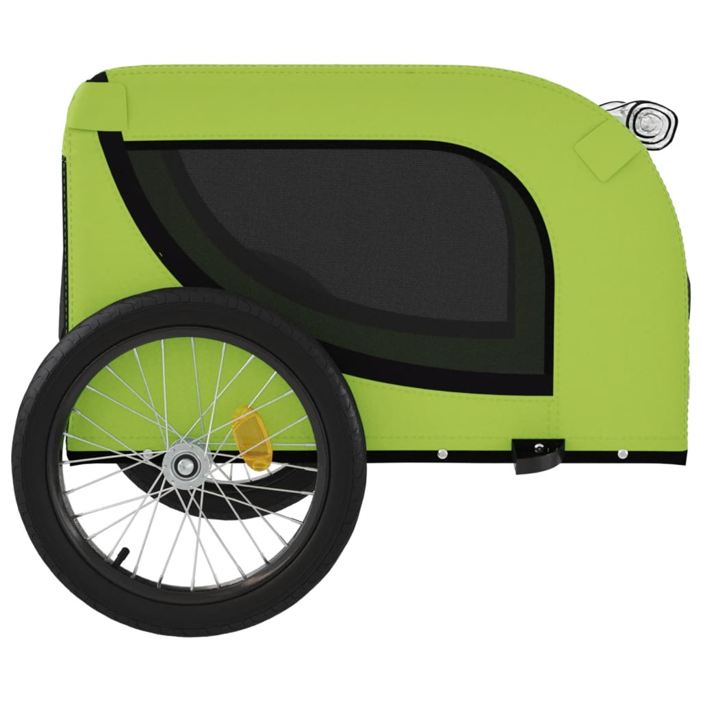 Green and Black Oxford and Iron Animal Bike Trailer